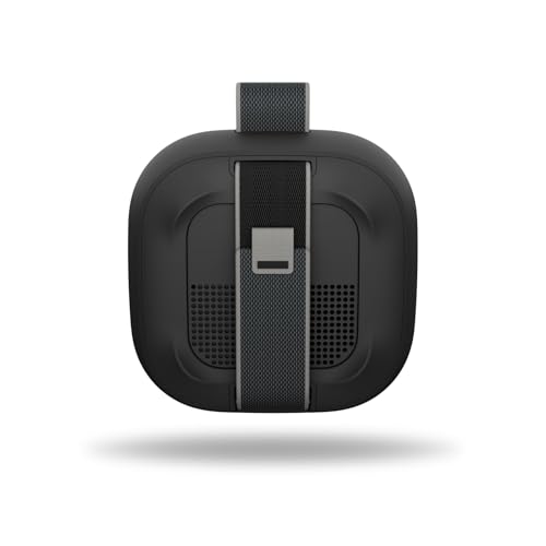Bose New SoundLink Micro Portable Bluetooth Speaker (2nd Gen), Wireless Outdoor Speaker, Up to 12 Hours Battery Life, Waterproof and Dustproof, Black