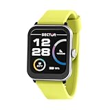 Sector No Limits Smartwatch Uomo, Digitale, 37 mm, Collezione S-08, Cinturino in Silicone