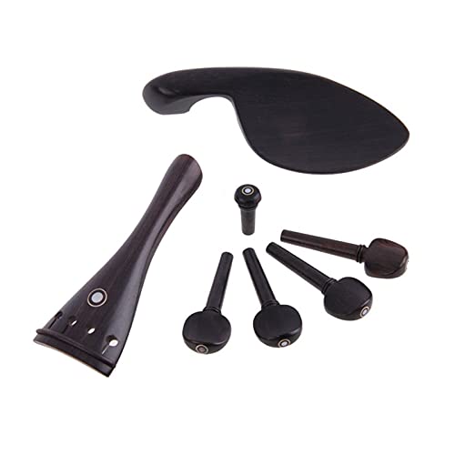 Accessoires de violon 4/4 en ébène véritable et chevalet érable premium - 4