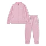 Logo Taping Full Zip and Jogger Pants 2-Piece Outfit Set