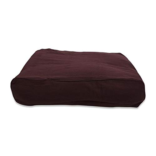 Puf Lex & Max Prof de 120 x 80 cm marrón ideal para tu salón