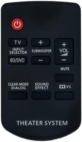 New - N2QAYC000027 Replacement Remote Control Compatible with Panasonic Home Theater Audio System