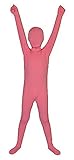 Seeksmile Kids Costume Full Body Zentai Suit (Small, Pink)