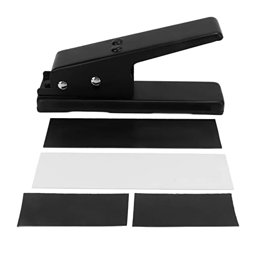 Fabricante de Púas de Guitarra Portátil Negro Con Hoja de Tira de Recogida y Papel de Lija Para Bricolaje