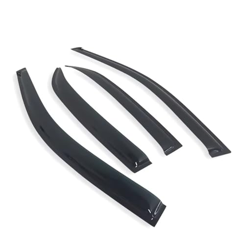 Déflecteurs de vitre pour Toyota Corolla 2007-2013 : protection pluie - 3