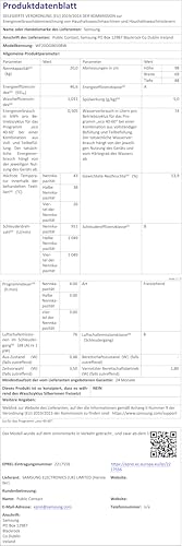 SAMSUNG WF20DG8650BW - vue 9