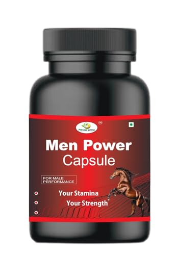 Image of Men Power Capsules for Men | Ayurvedic Inspired Formula | Daily Energy & Wellness Support | 60 Veg Capsules