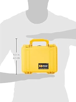 Amazon.com : Pelican 1150 Case With Foam (Yellow) : Electronics
