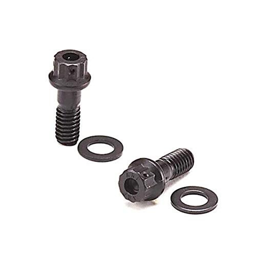 Image of ARP 300-0802 Black Oxide 5 /16-18 inch Thread 0.850 inch UHL 12-Point Brake Hat Bolt Kit with Washer