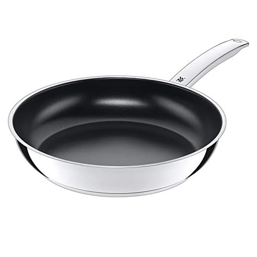 WMF Durado Bratpfanne 28 cm, Edelstahlpfanne Induktion Antihaftbeschichtet,für alle Herdarten geeignet, energiesparend, Keramikbeschichtung, backofenfest bis 260 Grad