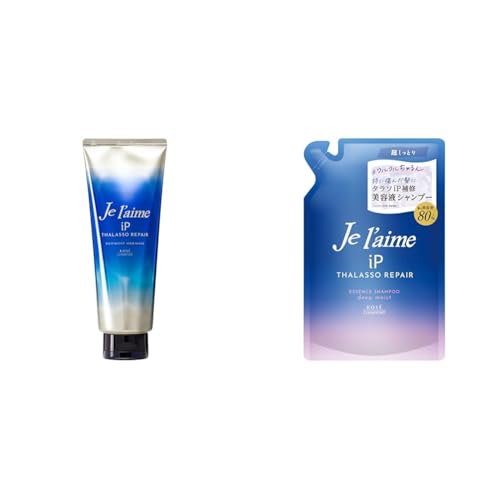 �y�Z�b�g�����zKOSE �W�����[�� iP �^���\���y�A �W���ې����e�t �w�A�}�X�N 230g + �W�����[�� iP �^���\���y�A ��C���e�t �V�����v�[ (�f�B�[�v���C�X�g) �߂���340mL �������Ƃ�^�C�v �J���[�P�A���� �V�g���X�z���C�g�t���[����