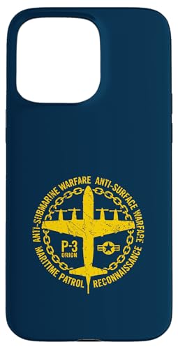 P-3 �ΐ����͐�p�g���[���@ �A���e�B�[�N���f�U�C�� �X�}�z�P�[�X iPhone 15 Pro Max �p