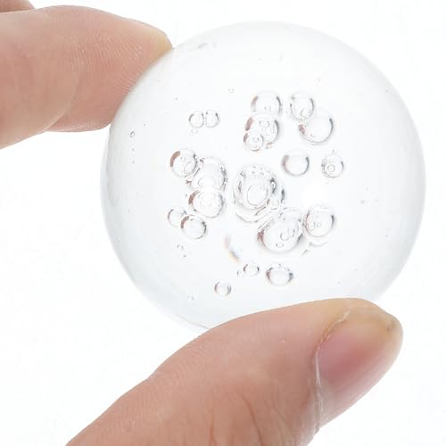 Miniatura 4 de Ciyodo 2 Piezas Bola De Cristal Para Fuente De Agua Interior 2 Pulgadas Bola De Burbuja Decorativa Feng Shui Accesorio Para Escritorio Y Decoración De Hogar