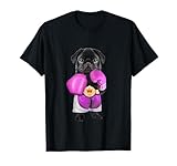 Pug dog Boxing Funny Fitness Gym Workout T-Shirt