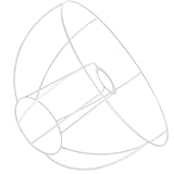 Structures d'abat-jour pour luminaires : structure simple et facile à assortir, compatible avec la plupart des lampes et lanternes, structures d'abat-jour en métal