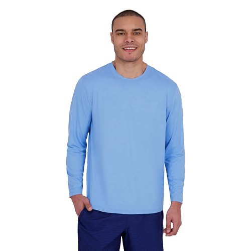 Spyder Men's Long Sleeve Rashguard – UPF+, Quick-Dry, Swim Shirt, Surfing, Hiking, Workouts