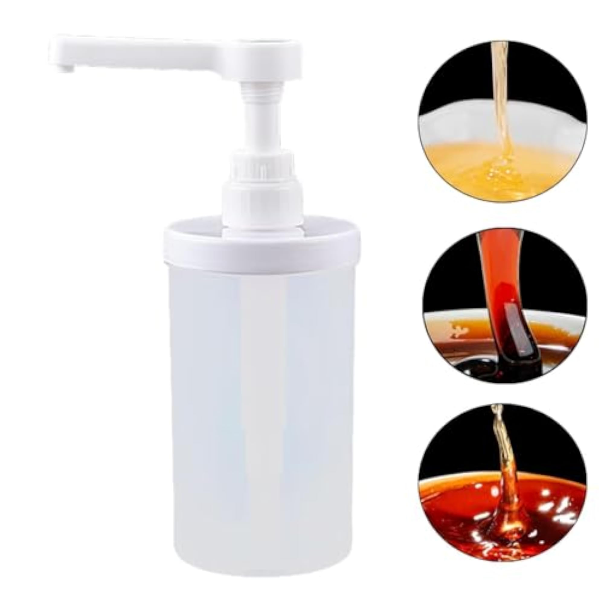 Dosed Squeeze Bottle Pump Container for Juices & Salads