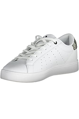 FILA Lusso F Wmn, Zapatillas Mujer, White Black, 39 EU Estrecho
