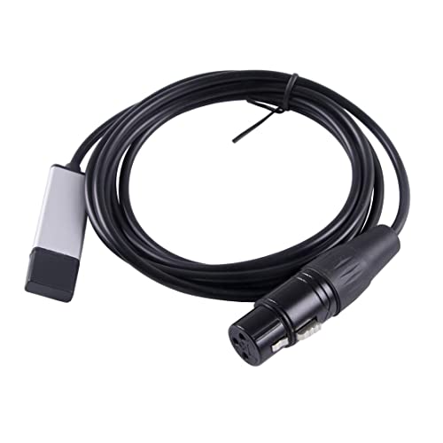 USB�� D-M-X 3P XLR FTDI RS485�X�e�[�W���C�g�ƌ݊����̂���C���^�[�t�F�C�X�A�_�v�^�[�P�[�u�� PC D-M-X512�R���g���[���[������ϊ�(1M)