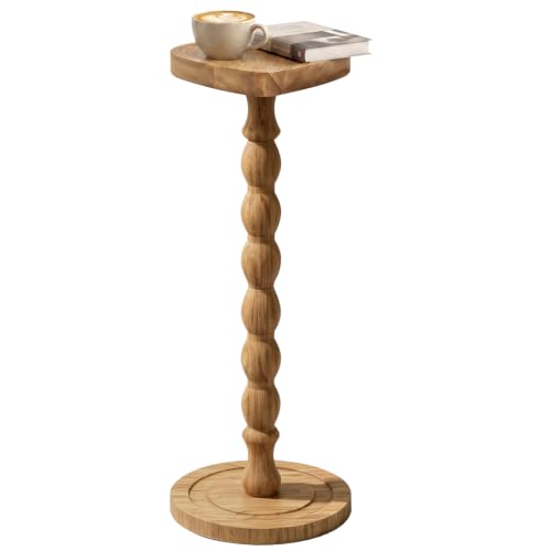 Small Heart Rubberwood Drink Table