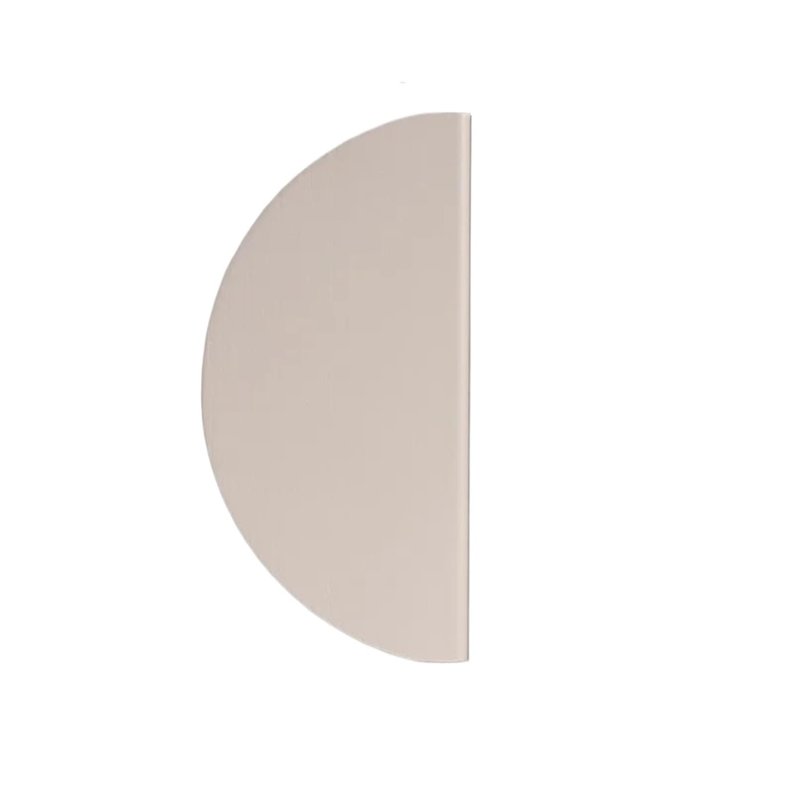 Wylqen Half Moon Handles 2pcs Matte Morandi Semi-Circle Wardrobe Handles