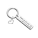 WUSUANED School Counselor Bracelet Thanks for Guiding Me On My Journey Appreciation Gift for Guidance Counselor (Counselor Keychain)