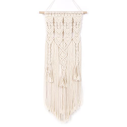 Macramé bohème MARMODAY pour habiller un mur vide avec style