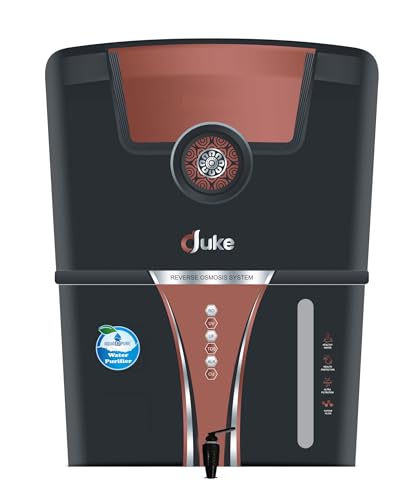 Aquadpure Copper + Mineral RO+UV+UF+TDS ADJUSTER Water Purifier With Copper Charge Technology Black & Copper Best For Home And Office (Made In India) For Rs. 4839 @ 81 %