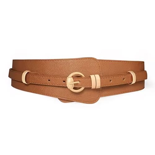 Waist Belt Versatile Waist Decoration Women Genuine Leather Skirt Suit Coat Sweater Wide Belt for Women