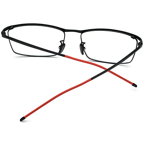 Image of FONEX Colorful Pure Titanium Glasses Frame Women Retro Round Eyeglasses