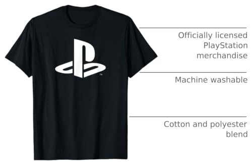 PlayStation Modern White Logo Video Game T-Shirt - image 2
