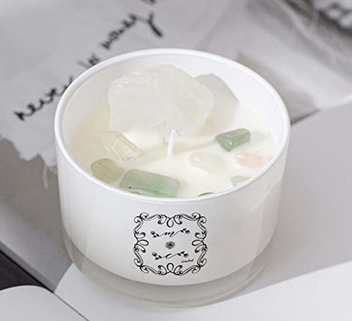 Aroma Therapy Crystal Candle (Gardenia)