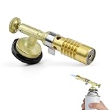 CHSEROK Gasbrenner, Kupfer Bunsenbrenner, Unkrautbrenner Gas Verstellbarer, für Küche...