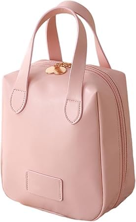 Premium Makeup Bag, Makeup Bag Organizer Large,Multi -Layer Portable Makeup Bag, Hanging Travel Toiletry Bag,Toiletry Bags for Traveling Women, Cosmetic Travel Bag (Pink)-image-9