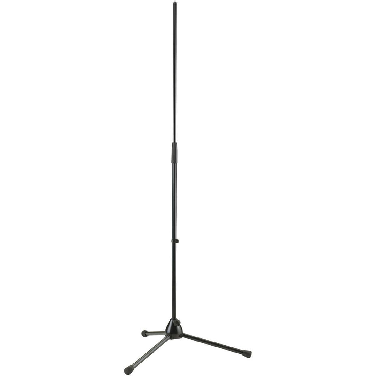 König & Meyer 20170.500.55 - Microphone Stand - Medium Duty Weight Tripod - Folding Leg Base - Compact - Professional Grade - German Made- Black