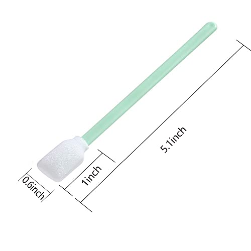 200 Pcs Professional Foam Cleaning Swab Sticks For Lab, Dust-Free Cleaning Sponge Tip Swabs For Printer Heads, Scanners, Camera Lenses, Chip Hard Disk Industries, Optical Lenses And Optical Equipment #TOP2