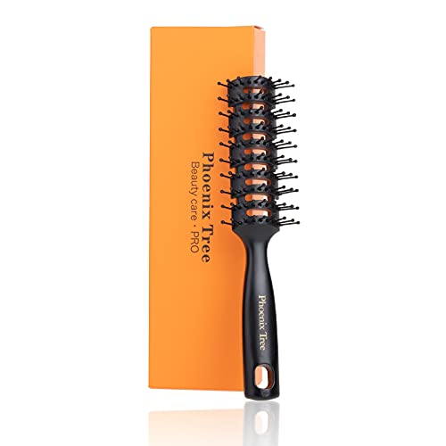 Lightweight Vent Brush for Blow Drying, Vented Hairbrush with Ball Tipped Bristles, Women & Mens Vented Brush- Quickly for Styling During Blow - Comb Wet & Dry Hair While Blow Drying¡­