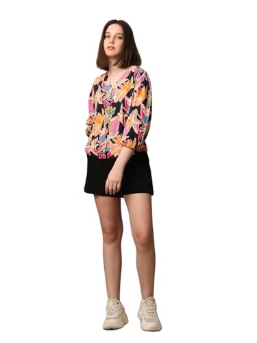 Image of ONLY Women's Polyester Regular T-Shirt