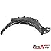 Parts N Go 06-11 Civic Fender Liner Front Passenger Side RH Compatible Right Splash Guard - HO1249134, 74101-SNA-A00, 7410SNAA00