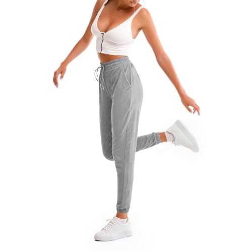 Stanpetix Sweatpants for Women with Pockets DeepGre Medium | women's joggers sports pants, high waisted, soft material for various occasions - image 1