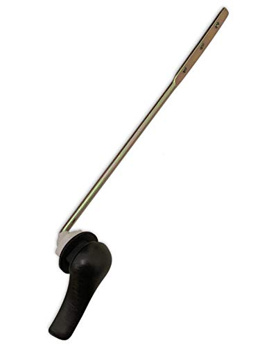 Bronze Toilet Tank Flush Lever Handle, Universal Front Mount with Nut Lock, Fits