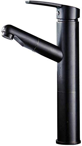 Wasserhähne für Kitchen Sinkbrass Badarmatur Schwarz Waschtischarmatur Vintage Kitchen Sink Armatur Messing Armatur Waschtisch Standmixer Wasser