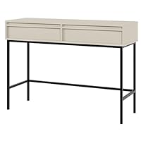 Selsey Wuwu Make uptafel, grijs beige, 110 x 35 17 cm, minimalistisch Selsey Wuwu Make uptafel, grijs beige, 110 x 35 17 cm, minimalistisch