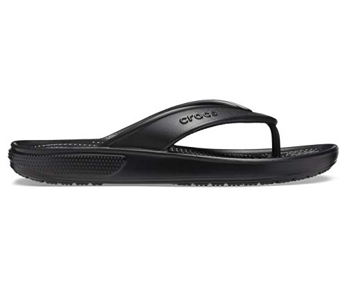 Image of Crocs Unisex Adult Classic Flip 206119-001 Black M7W9