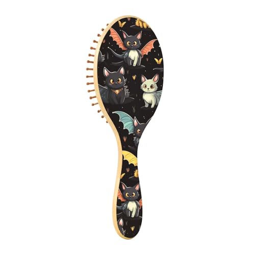 Brosse à cheveux d'Halloween ALAZA anti-casse pour cheveux rebelles