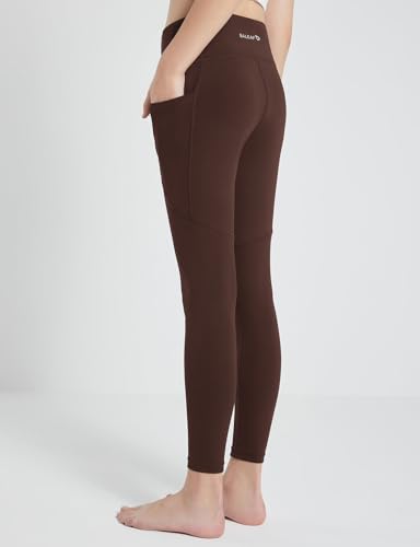 baleaf Meninas Leggings Para Calças Com Bolsos Meia-Calça Para Balé E Dança Infantil Adolescente Men