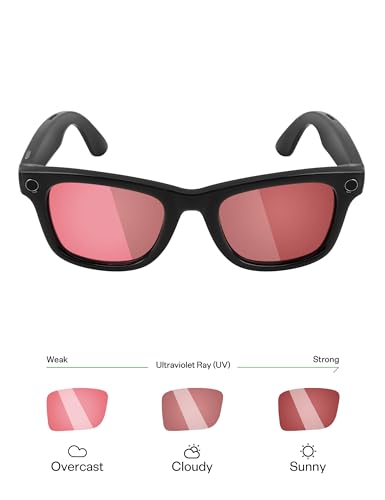 Image of Mryok Replacement Lenses Compatible with Ray-Ban Meta Wayfarer RW4006 50mm / Gen 2 RW4012 50mm Smart Glasses, HD Polarized