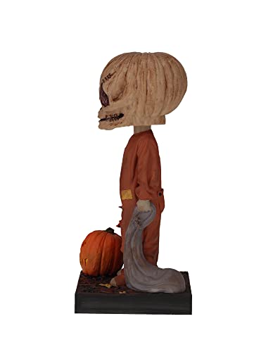 Royal Bobbles Trick 'R Treat Sam Unmasked Bobblehead, Premium Polyresin Lifelike Figure, Unique Serial Number, Exquisite Detail #TOP2