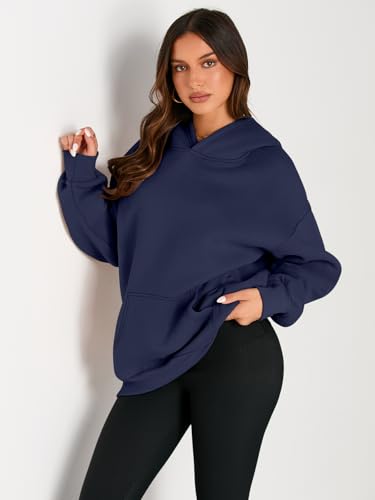 Image of EFAN Women's Hoodies Oversized Sweatshirt Comfort Fleece Sweaters | Cozy Trendy Pullover Hoodies, Sweatshirts with Pockets For Fall & Winter