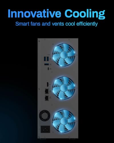 Image of TERRAMASTER T9-500 Pro NAS Storage - 9Bay Core i7 1255U 10-Cores 12-Threads CPU, 16GB DDR5, Dual 10GbE Ports, Network Attached Storage Peak Performance for Business (Diskless)